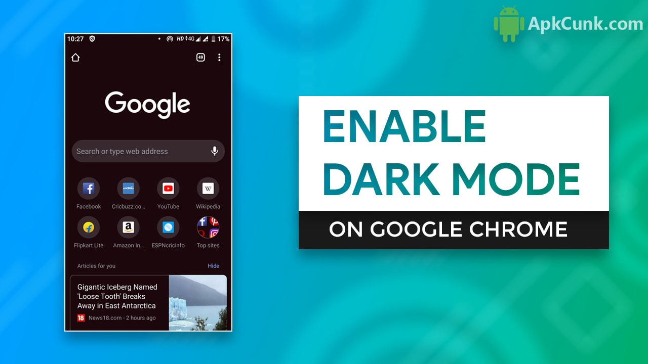 How to Enable Dark Mode on Google Chrome for Android