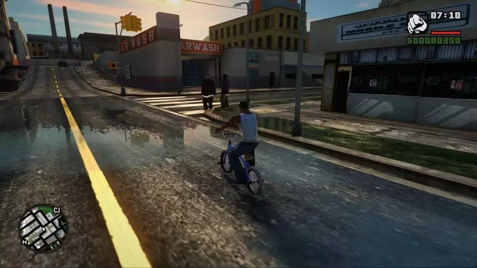 Captura de tela do GTA San Andreas