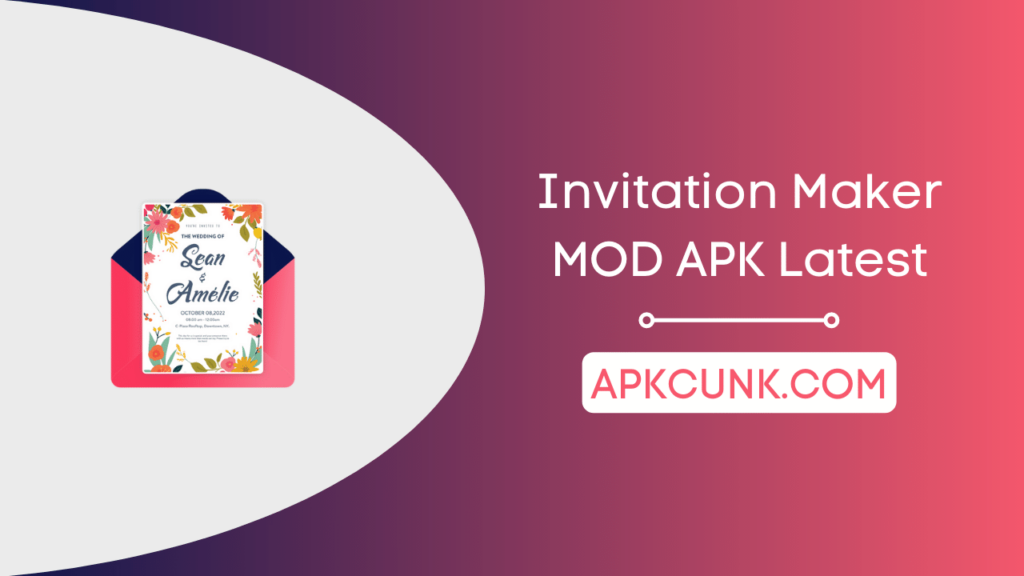 Invitación Maker MOD v19.2 APK 2023 [Premium Desbloqueado]