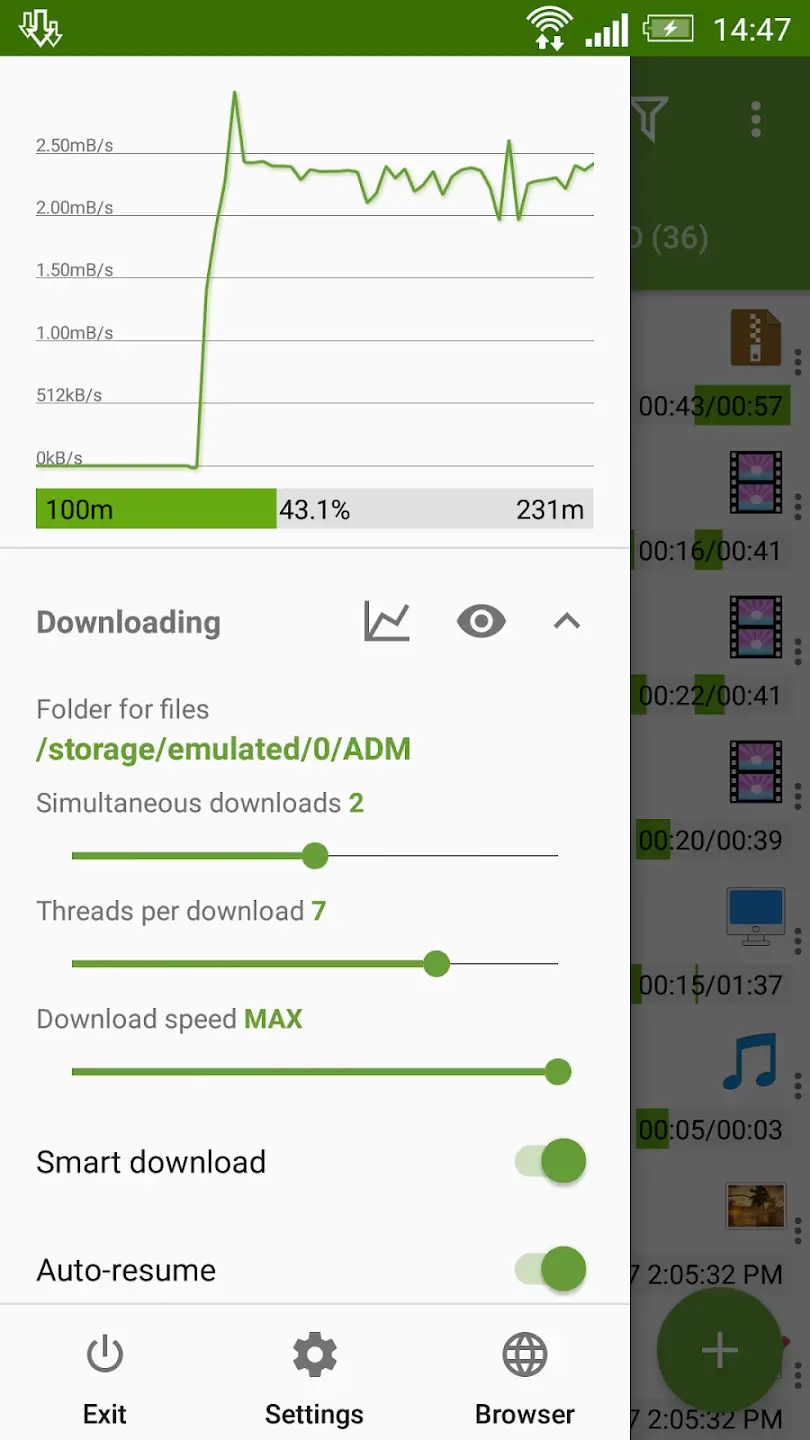 Advanced Download Manager MOD APK S2