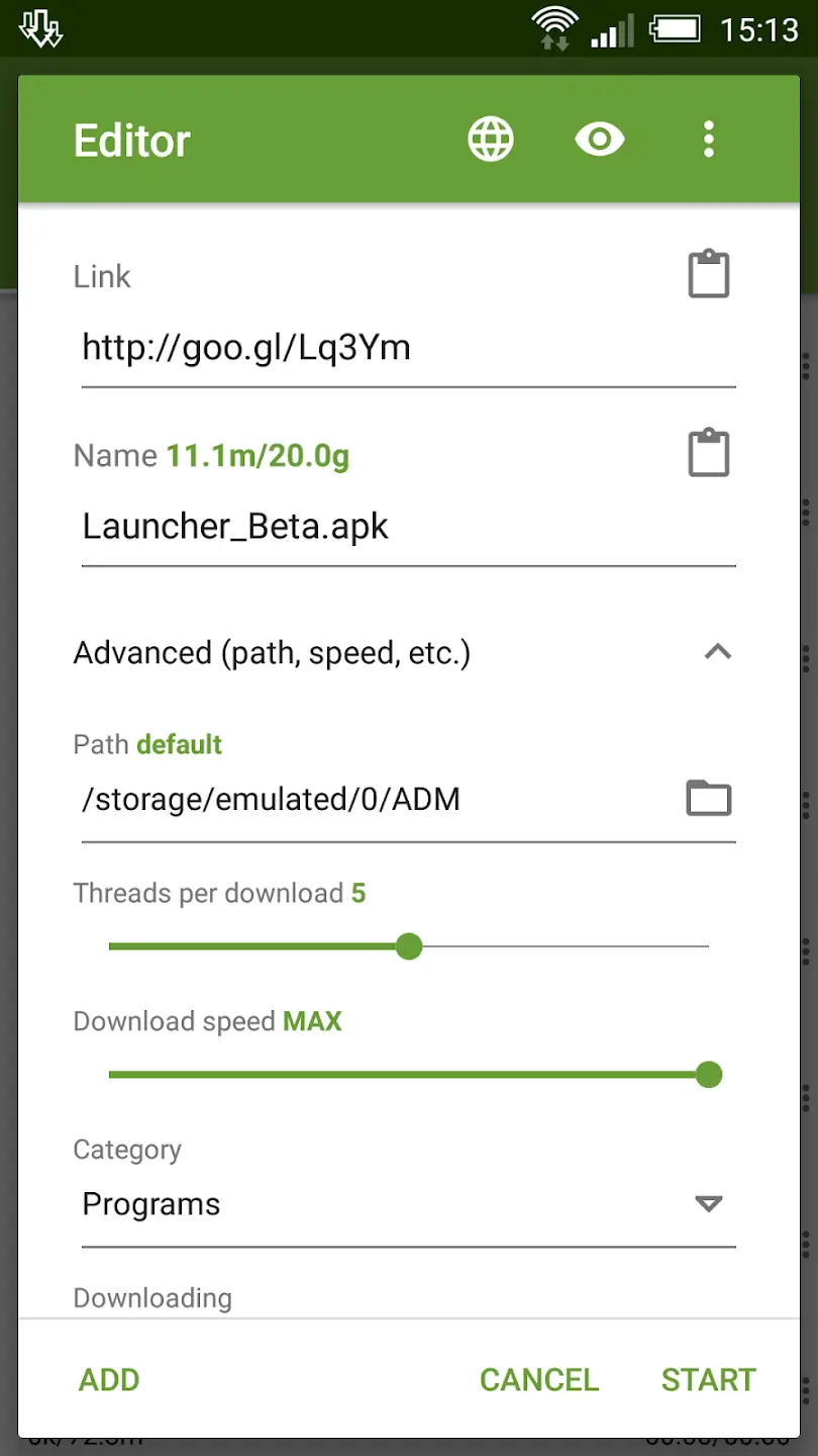 Advanced Download Manager MOD APK S6