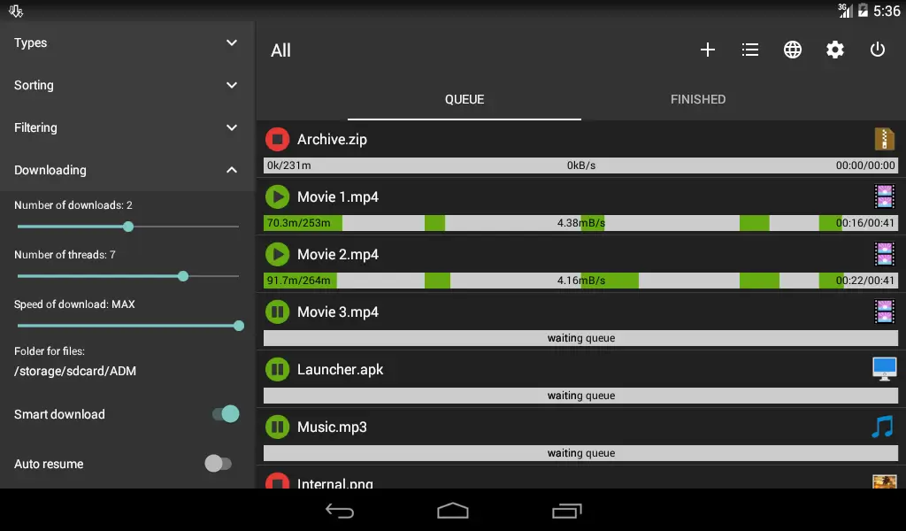 Advanced Download Manager MOD APK S9
